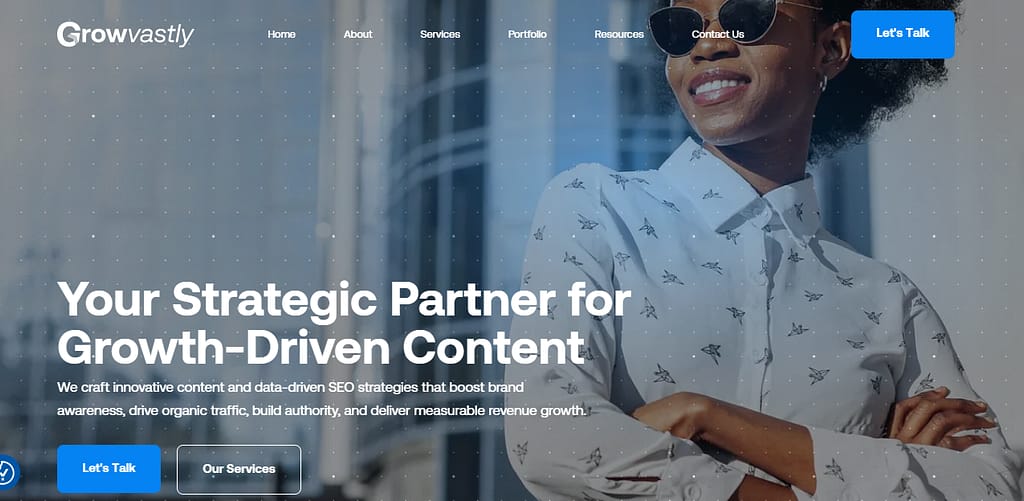 Growvastly Data-Driven SEO and Content Solution