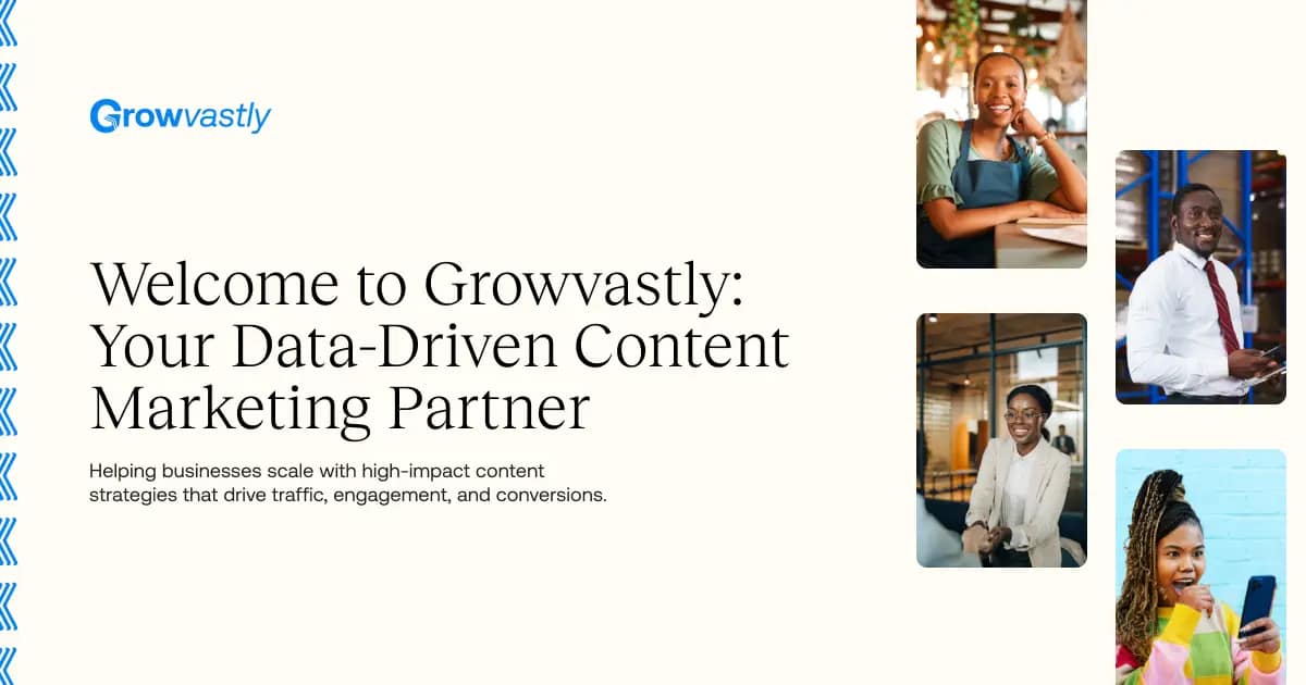 Welcome to Growvastly Growth Content Marketing Company
